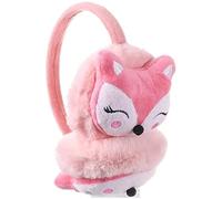 Kinder Ohrenwärmer mit Tiermuster Fuchs Jungen Mädchen Warme Winter Ohrenschützer Kinder Outdoor Ski Faux Fur Earmuffs Weich Plüsch Ohrenschützer Kälteschutz Kalte Winterzubehör Outdoor Ohrenmuscheln