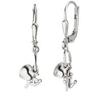 Kinder Ohrhänger Glaube Liebe Hoffnung 925 Sterling Silber Kinderohrringe