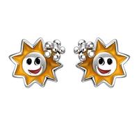 Kinder Ohrstecker Sonne 925 Sterling Silber Ohrringe Silberohrringe