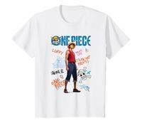 Kinder One Piece Luffy Pirate Life T-Shirt
