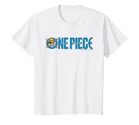 Kinder One Piece Monkey D Luffy Strohhut Badge Anime Kinder T-Shirt