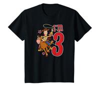 Kinder Pixar Toy Story Birthday Woody I'm 3 T-Shirt