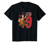 Kinder Pixar Toy Story Birthday Woody I'm 9 T-Shirt