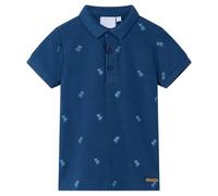 Kinder-Poloshirt Dunkelblau 128