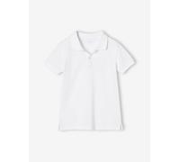 Kinder Poloshirt kurze Ärmel, personalisierbar weiß Gr. 92/98 von vertbaudet