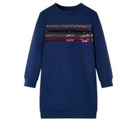 Kinder-Pulloverkleid Marineblau 92