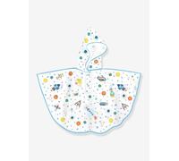 Kinder Regencape DJECO, 5/7 Jahre blau