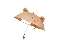 Kinder Regenschirm mit Cartoon Bär, Wasserdicht, Manuell zu öffnen,