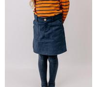 Kinder Rock - Dunkelblau, schlicht & kombinierbar, bequem, elastischer Bund, alltagstauglich | Walkiddy Dunkel Blau 116