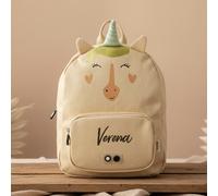 Trixie Rucksack BACKPACK ANIMAL – Tier-Design rosa nude – für Jungen & Mädchen – kleiner Turnbeutel