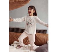Kinder Samt-Schlafanzug Disney ARISTOCATS MARIE rosa Gr. 92/98