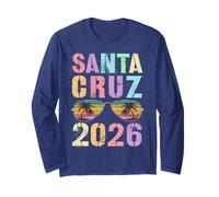 Kinder Santa Cruz 2026 Urlaub Surfen Trip Matching Birthday Langarmshirt