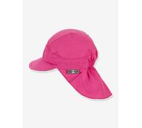 Kinder Schirmmütze mit Nackenschutz Basic Sterntaler fuchsia Gr. 49 cm
