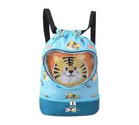 Kinder Schwimmtasche Rucksack Wasserfeste Tasche | Leichter Cartoon Trocken Nass Getrennt Zugbeutel Schwimmbadzubehör Für Campingurlaub Schule Sport aktivitäten