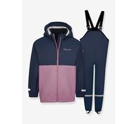 Kinder-Set aus Regenjacke & Regenhose, hoher Bund, XT Serie TROLLKIDS malve Gr. 128