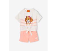 Kinder-Set: T-Shirt mit Knoten & Shorts PAW PATROL koralle Gr. 92/98