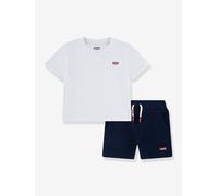 Kinder Set: T-Shirt & Sweatshorts Batwing Levi's weiß Gr. 71 von Levis Kid's