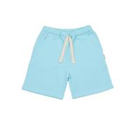 Kinder Shorts GOTS-zertifiziert aus Bio-Baumwolle, hellblau, elastischer Bund mit Kordelzug - Walkiddy Angel Blue, sommerlich & bequem Blau 110