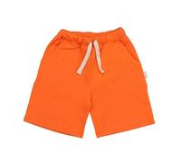 Kinder Shorts GOTS-zertifiziert aus Bio-Baumwolle orange mit Kordelbund - Walkiddy Blau 110