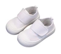 Kinder Sneaker Slip On Turnschuhe Jungen Mädchen Rutschfester Hallenschuhe Outdoor Sport Schuhe Breite Füße Atmungsaktiv Laufschuhe Lässig Barfußschuhe Leicht Kinderschuhe (E, 27 Little Child)