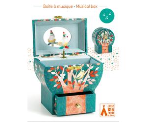 Kinder Spieldose mit Märchenbaum DJECO