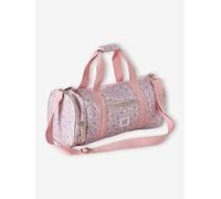 Kinder Sporttasche BLOOM WITH LOVE Glitzer-Details Duffle-Bag personalisierbar bonbonrosa von Vertbaudet