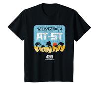 Kinder Star Wars Rogue One AT ST Deathstar Skyline T-Shirt