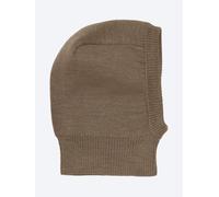 Kinder Strick Merino Sturmhaube braun Cocoa Creme CeLaVi Größe: 52cm (Größe 98)