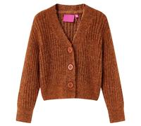 Kinder-Strickjacke Cognac 128