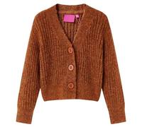 Kinder-Strickjacke Cognac 92