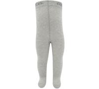 Kinder Strumpfhose grau melange uni 152/164