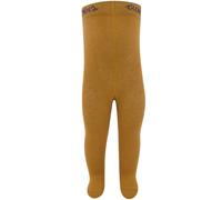 Kinder Strumpfhose herbstgold uni 122/128