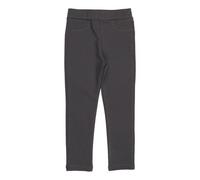 Kinder Sweat-Leggings GOTS-zertifiziert aus Bio-Baumwolle, anthrazit - Walkiddy, weich mit elastischem Bund Anthrazit 128