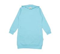 Kinder Sweatkleid GOTS zertifiziert, Bio-Baumwolle, hellblau „Angel Blue“, Langarm, weich & bequem - Walkiddy Blau 116
