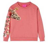 Kinder-Sweatshirt Altrosa 128
