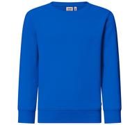 Hakro No. 0541 Kinder Sweatshirt Bio-Baumwolle royalblau - 110/116