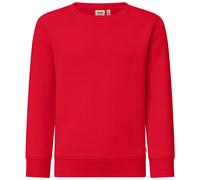 Hakro Kinder Sweatshirt Bio-Baumwolle 0541 rot 146/152