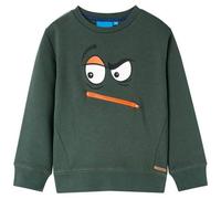 Kinder-Sweatshirt Dunkelgrün 92