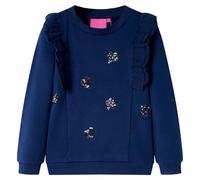 Kinder-Sweatshirt Marineblau 104