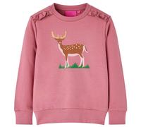 Kinder-Sweatshirt Himbeerrosa 104 Kinder-Sweatshirt Himbeerrosa 104