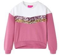 Kinder-Sweatshirt Himbeerrosa 92