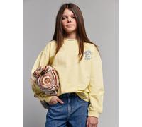 Kinder Sweatshirt JUST CHILL The Hamptons NY JONEN hellgelb Gr. 128