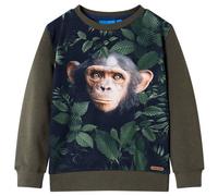 Kinder-Sweatshirt Khaki 140