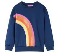 Kinder-Sweatshirt Marineblau 116