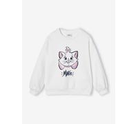 Kinder Sweatshirt mit Pailletten Disney ARISTOCATS MARIE wollweiß Gr. 110