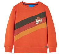 Kinder-Sweatshirt Orange 116