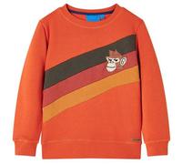 Kinder-Sweatshirt Orange 128