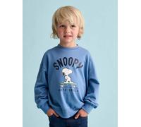 Kinder Sweatshirt PEANUTS SNOOPY blau chambray Gr. 140