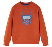 Kinder-Sweatshirt Rostbraun 104
