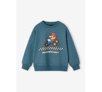 Kinder Sweatshirt SUPER MARIO pfauenblau Gr. 140